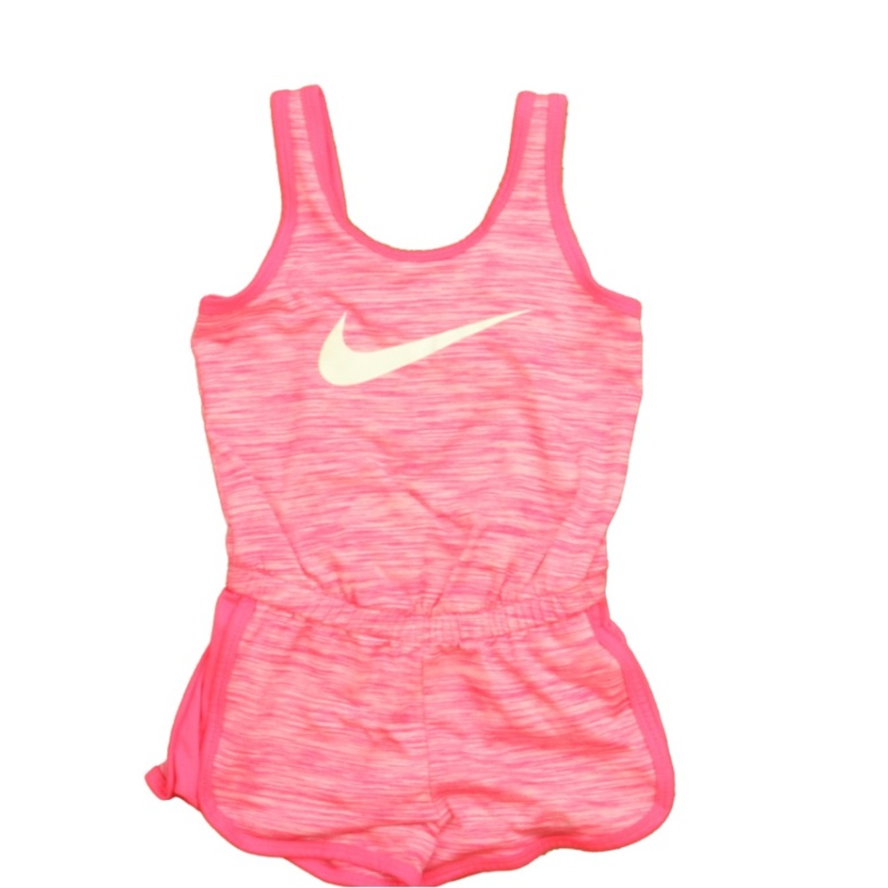 Pink Nike baby romper
